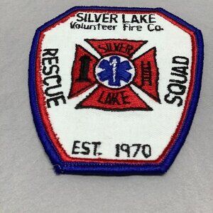 Silver Lake Volunteer Fire Dept Rescue Squad Patch